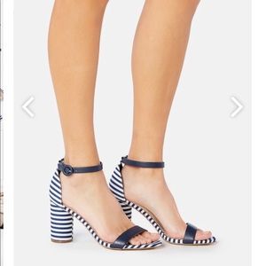 JustFab Jacey Cylinder Heeled Sandal